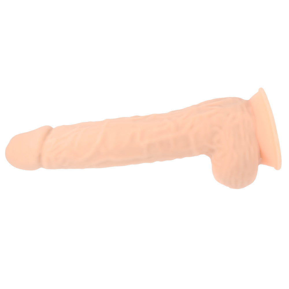 SilexD 15” Model 1 large double layer silicone testicle dildo