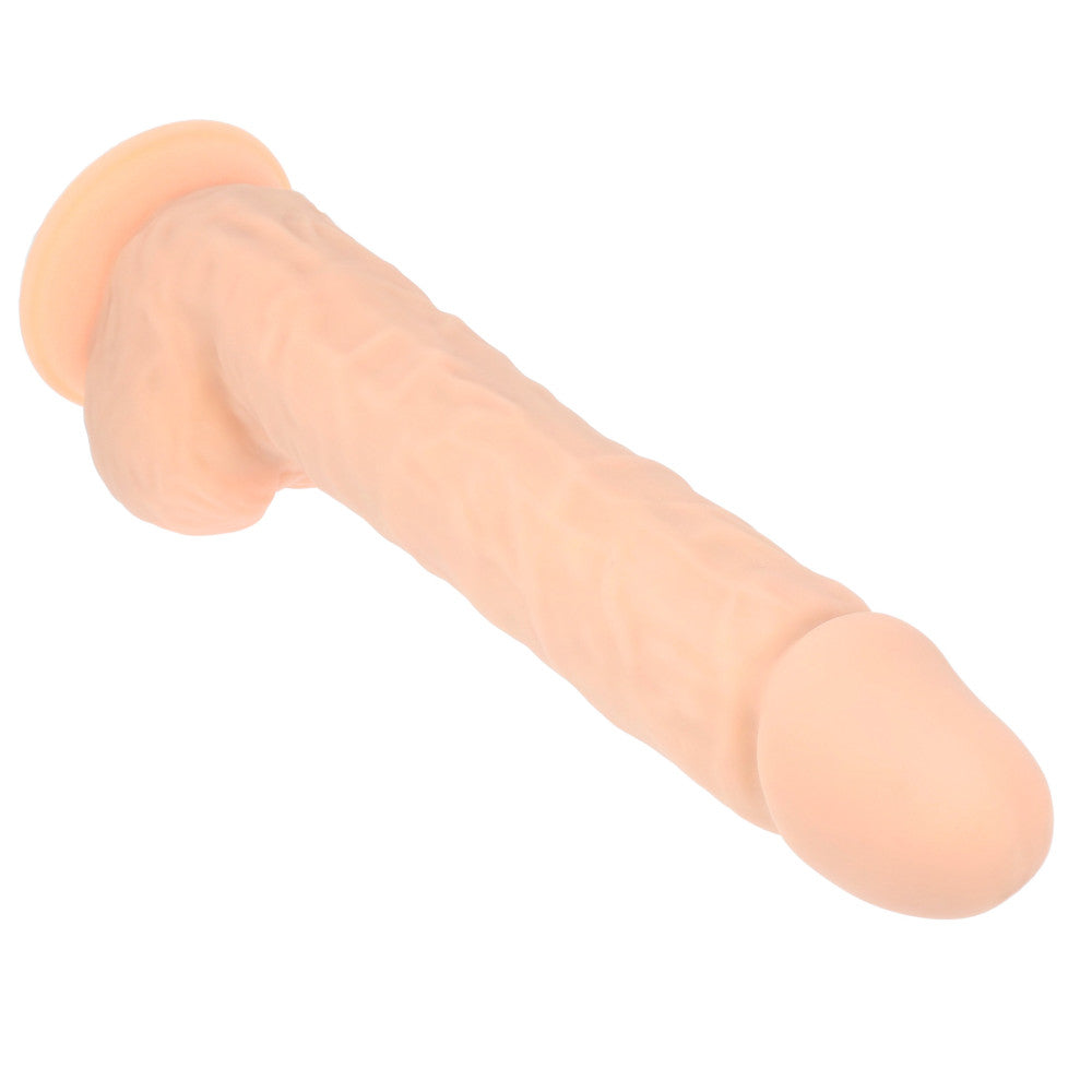 SilexD 15” Model 1 large double layer silicone testicle dildo