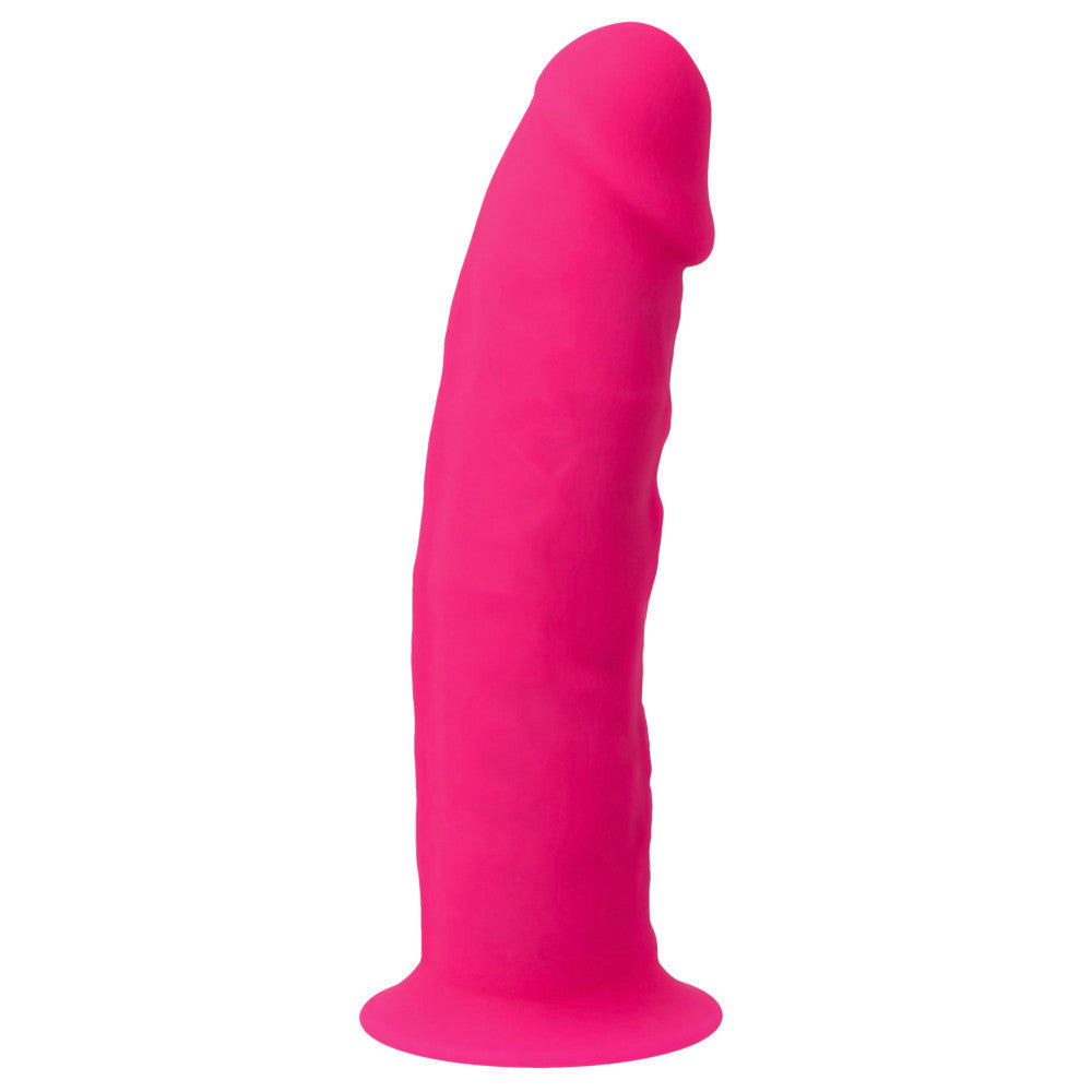 SilexD 7" Model 2 Pink Vibrating Double Layer Silicone Dildo