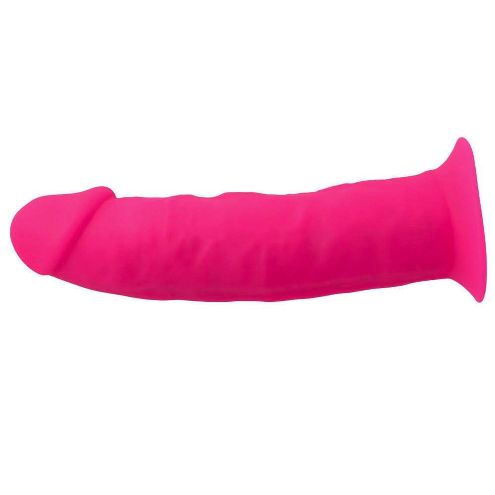 SilexD 7" Model 2 Pink Vibrating Double Layer Silicone Dildo