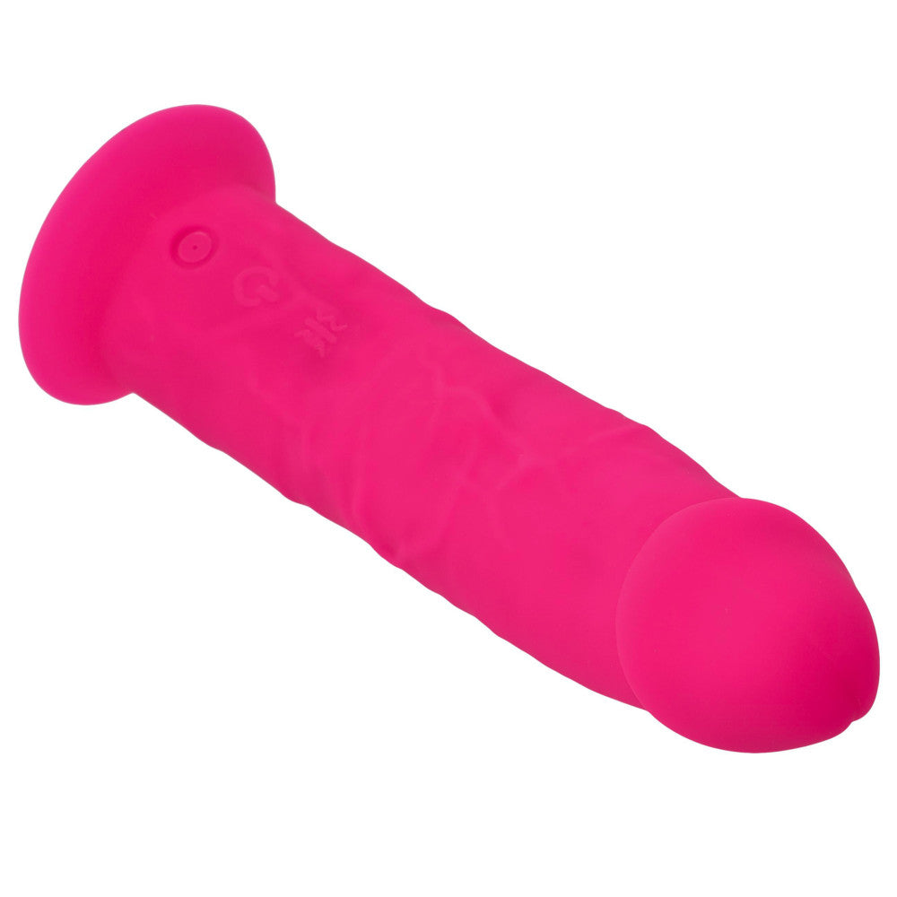 SilexD 7" Model 2 Pink Vibrating Double Layer Silicone Dildo