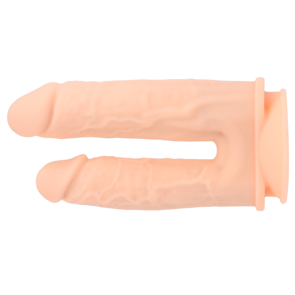 SilexD 8" Model 1 double-layer silicone anal-vaginal dildo