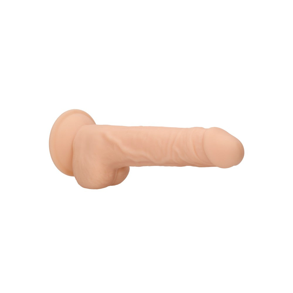 SilexD 9.5" Model 3 revolutionary double-layer silicone testicle dildo