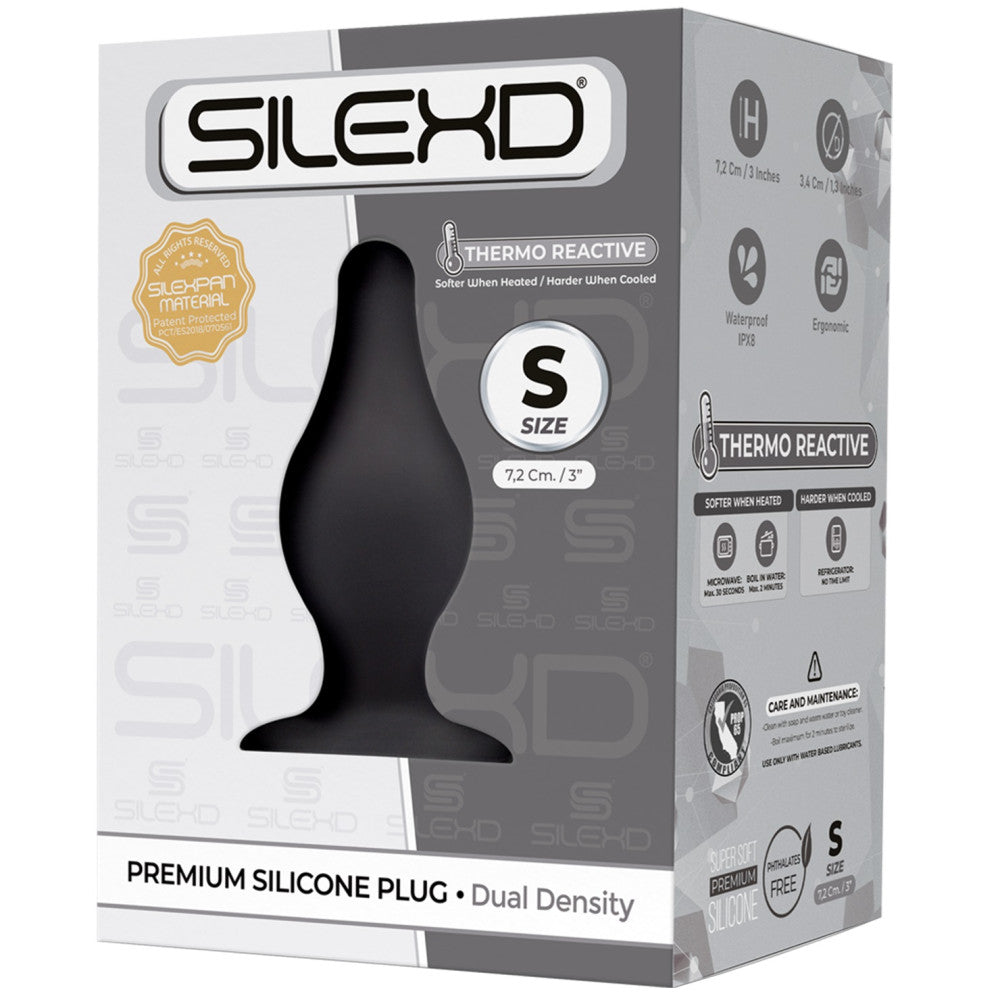 SilexD S double layer silicone butt plug