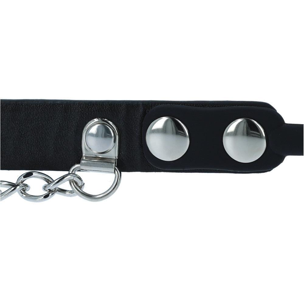 Silicone Ball Gag with Nipple Clamps & Chain