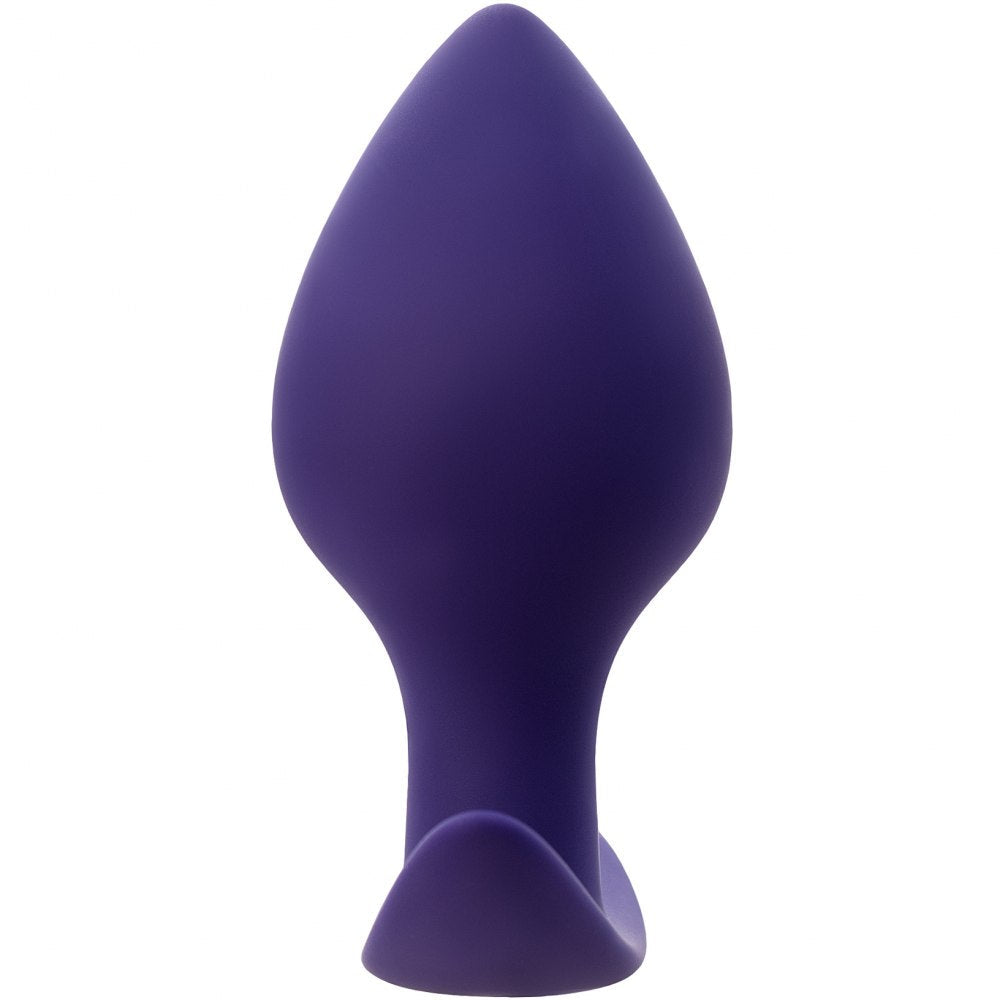 Silicone Butt Plug with moving ball Glob purple M