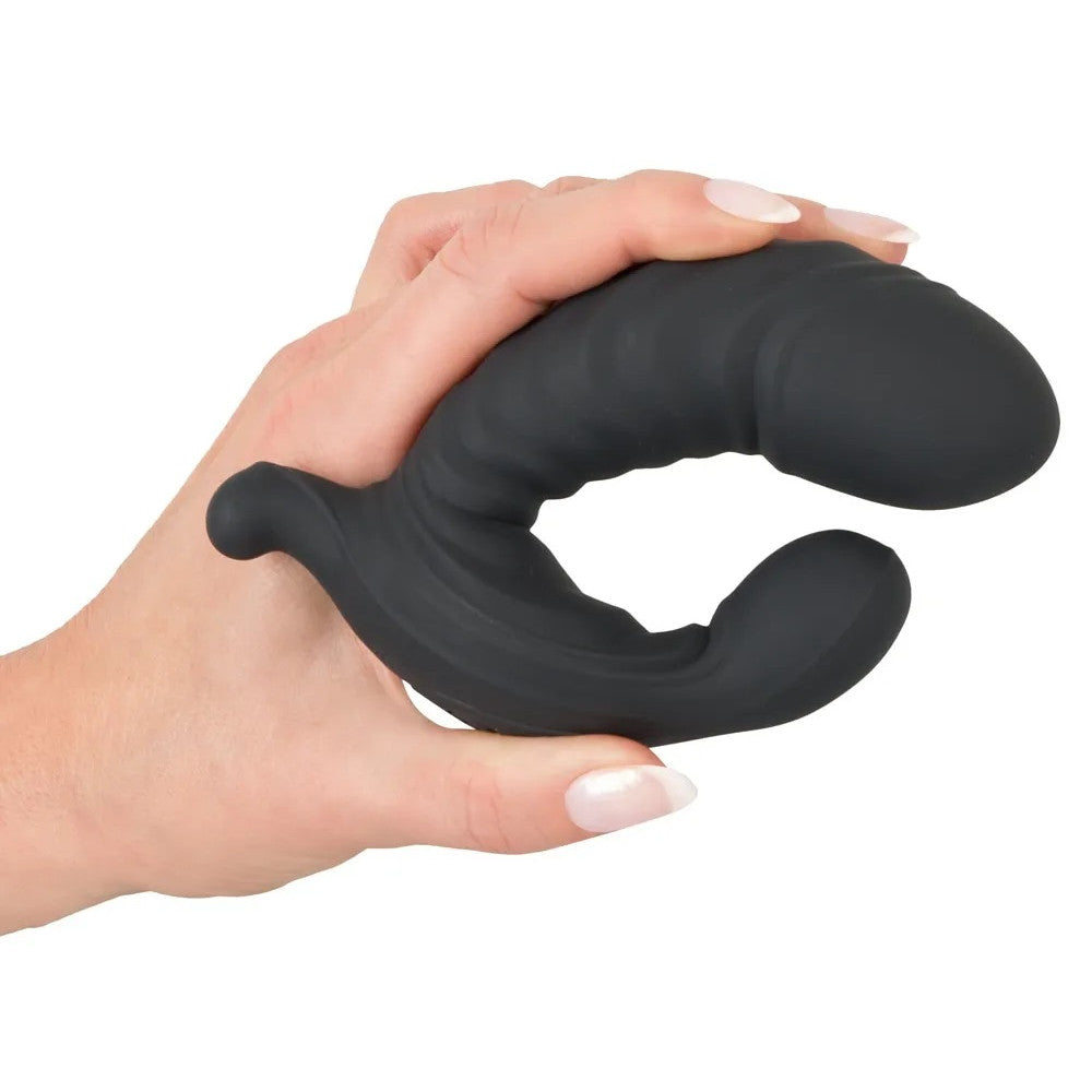 Silicone G&P-Spot Rechargeable Inflatable Vibrating Stimulator