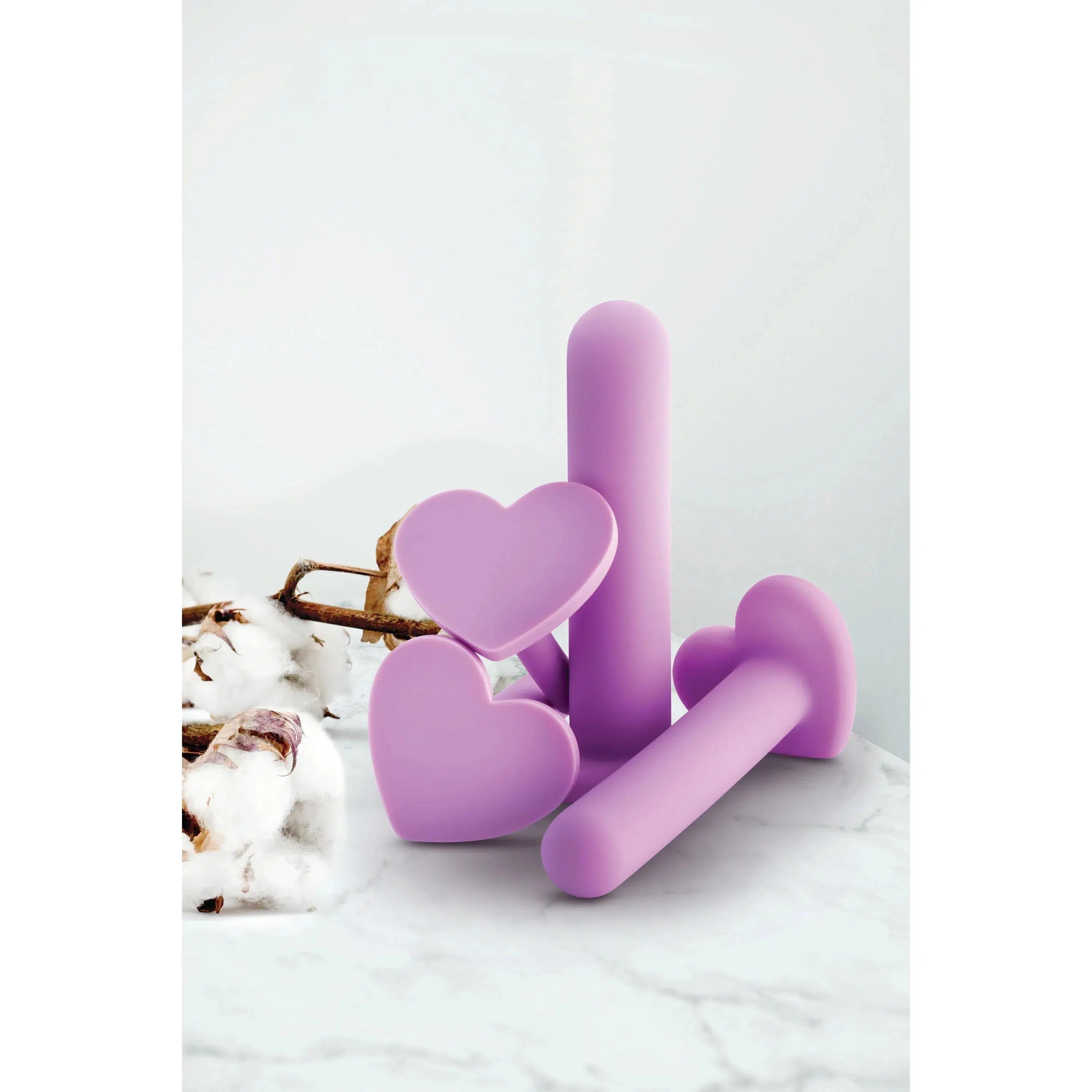 Silicone Heart Detail Dilator Set