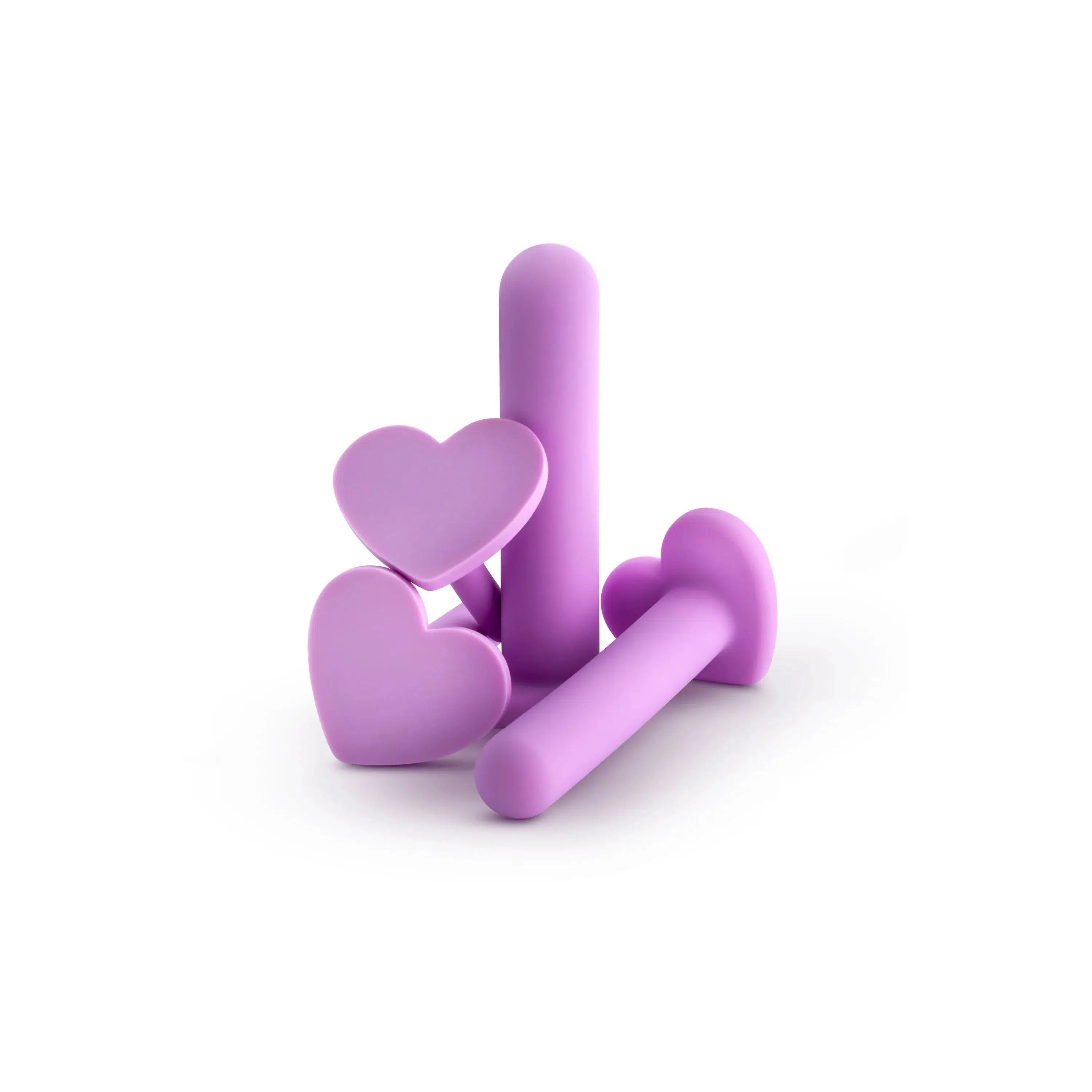 Silicone Heart Detail Dilator Set