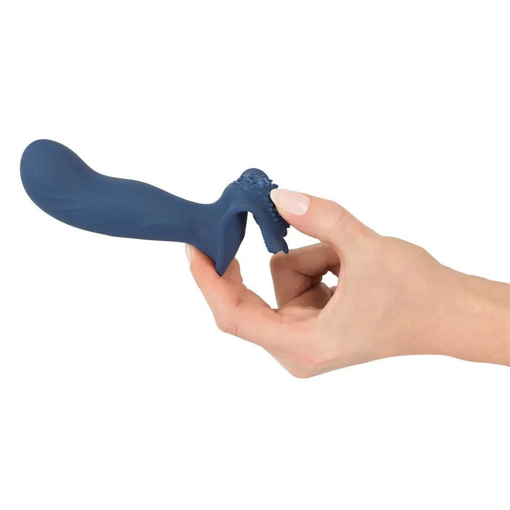 Silicone Prostate Stimulator with Remote Vibrating Butt Plug