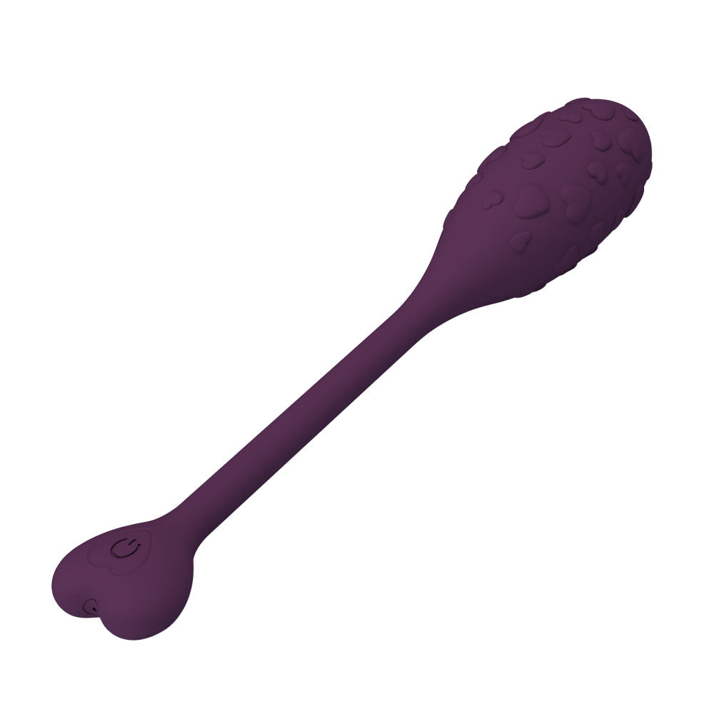 Silicone Vibro Egg with Mobile App Fisherman Purple
