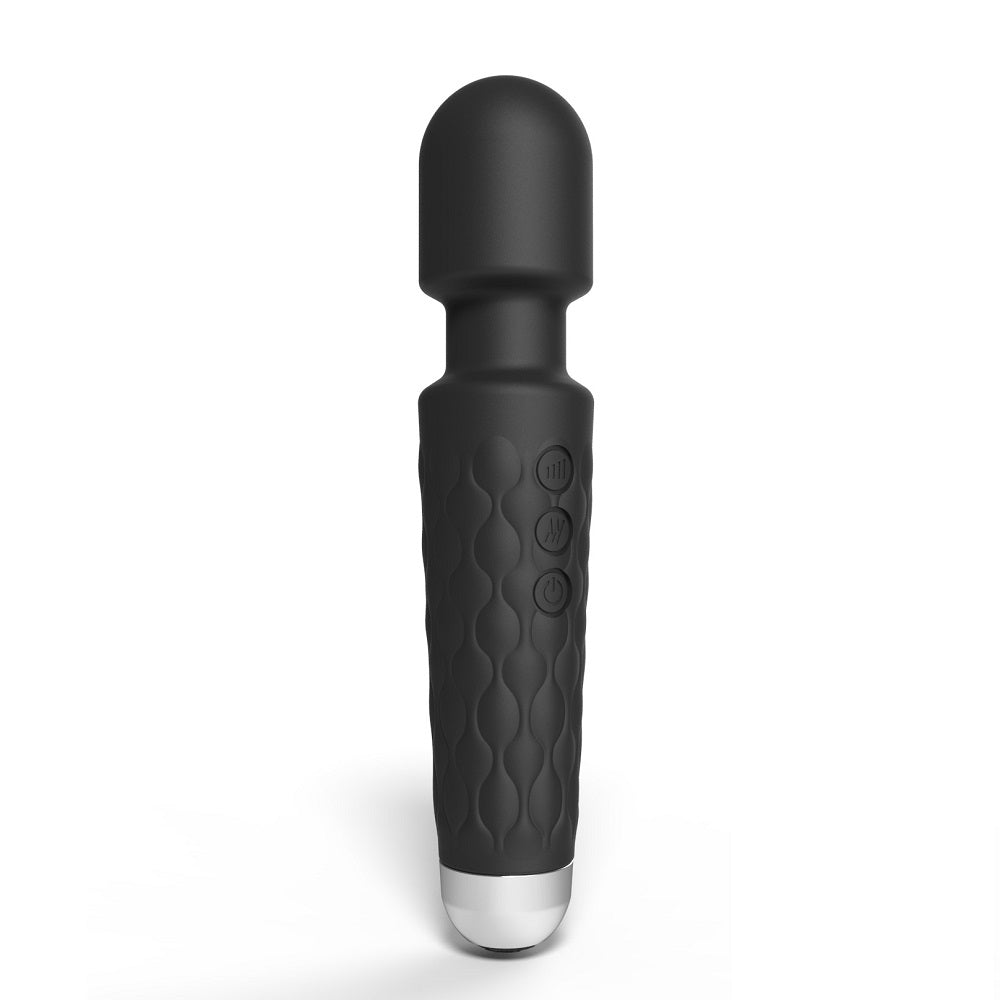 Silicone Wand Massager Loving Joy Black