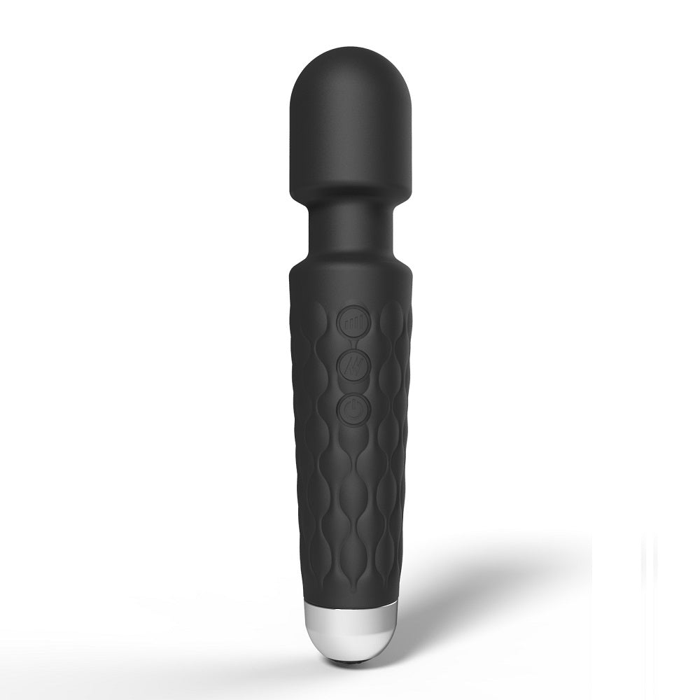 Silicone Wand Massager Loving Joy Black