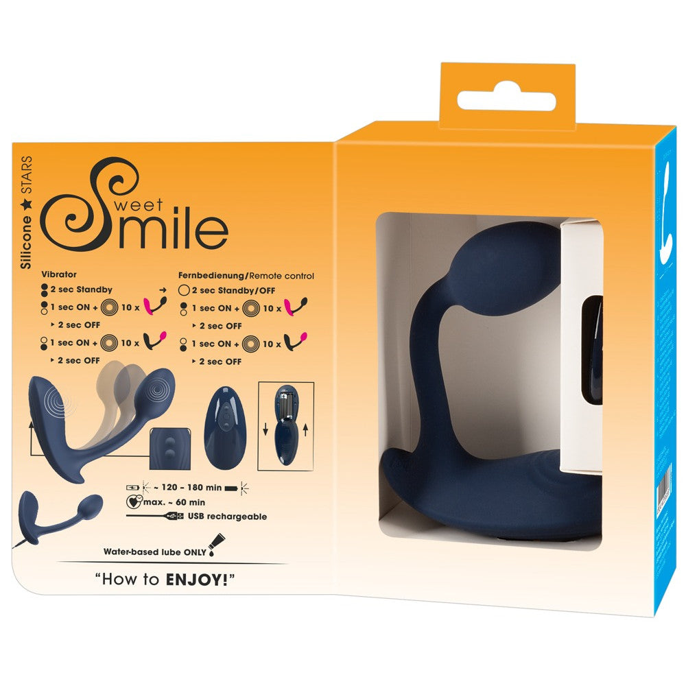 Silicone Wearable Vibrator with Remote Sweet Smile