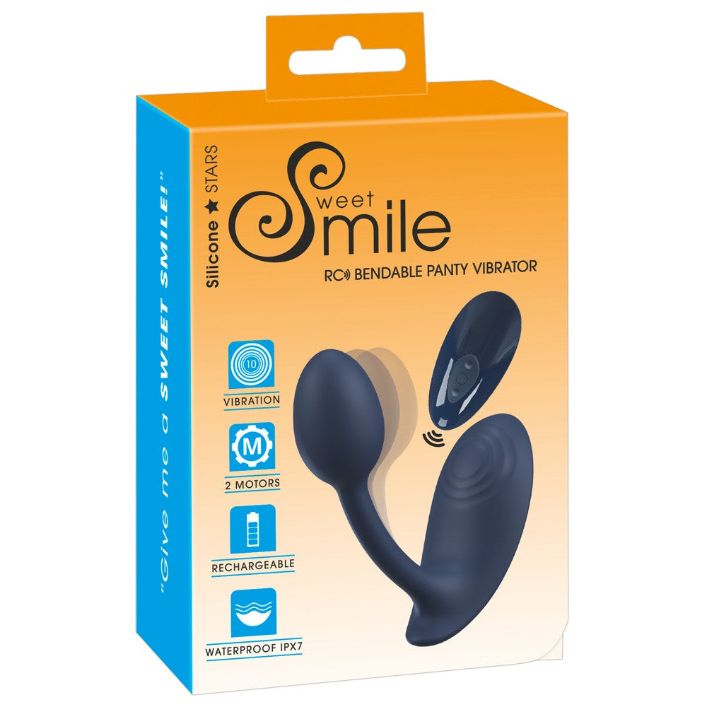 Silicone Wearable Vibrator with Remote Sweet Smile