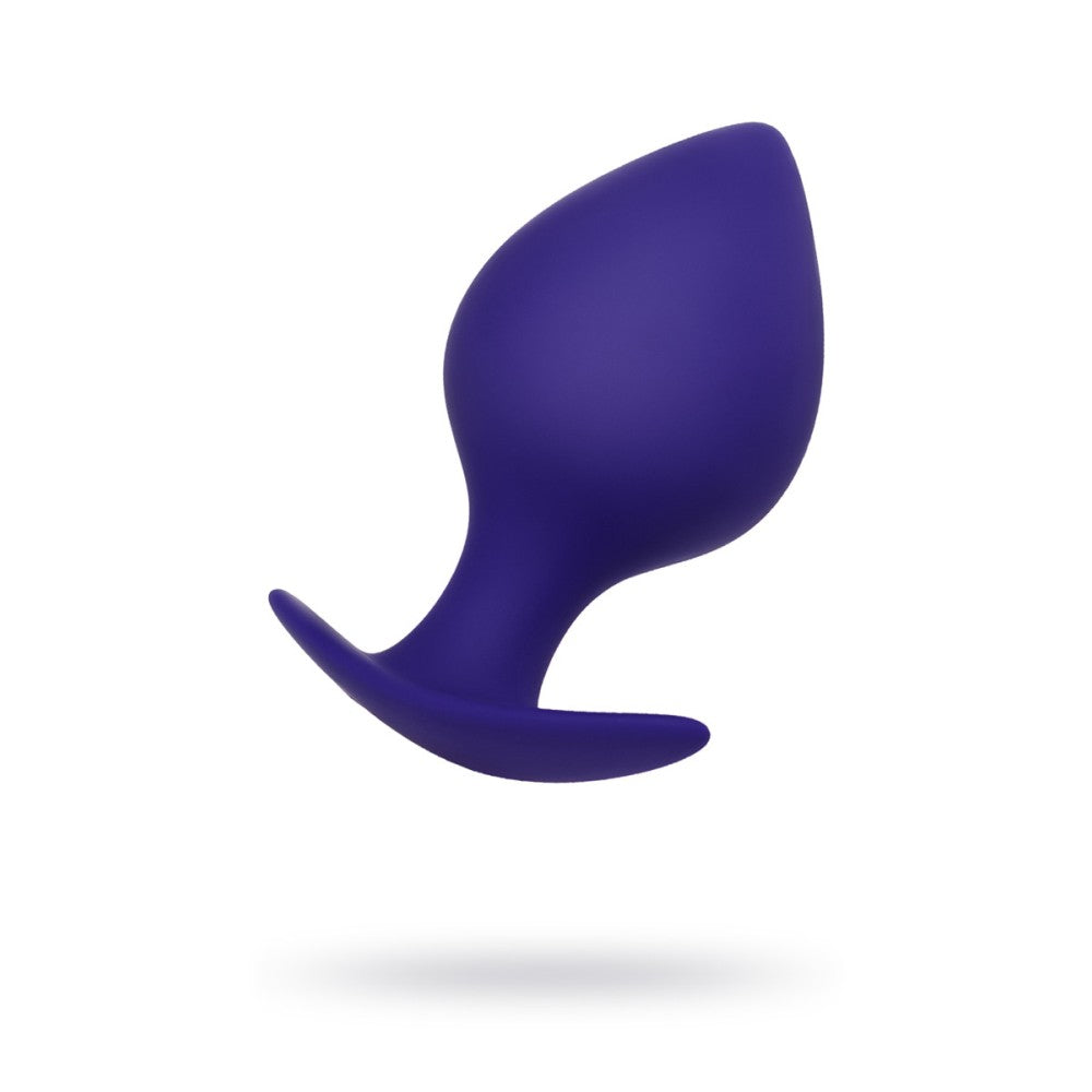 Silicone anal dilator with moving ball Glob purple L