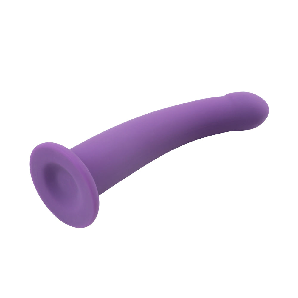 Silicone anal dildo Bend Over M purple