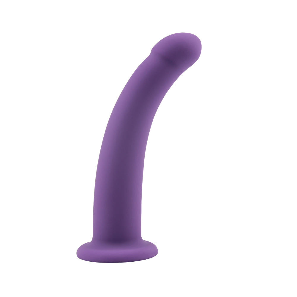 Silicone anal dildo Bend Over M purple