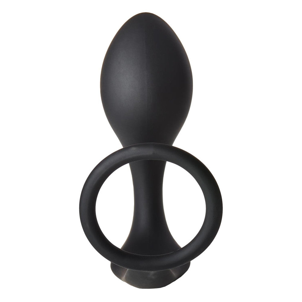 Silicone butt plug with cock ring Fantasstic