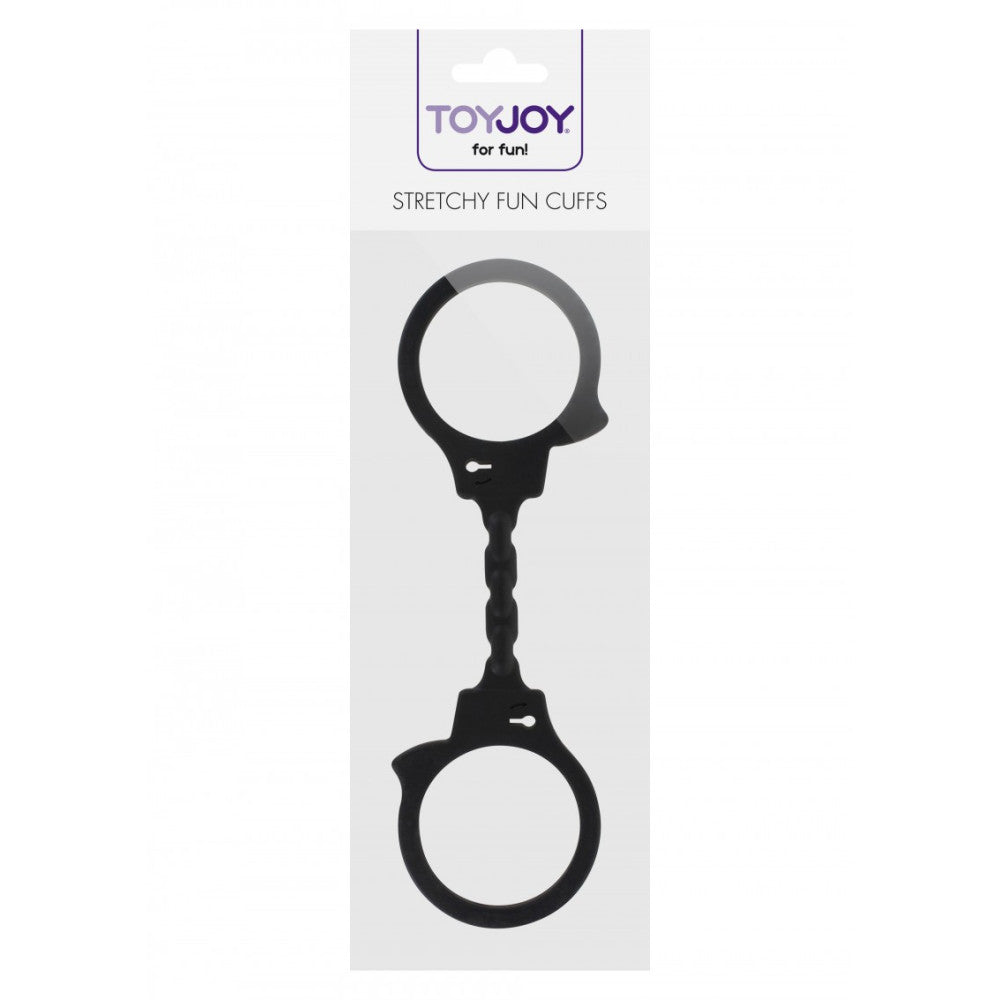 Silicone handcuffs Fun Cuffs black