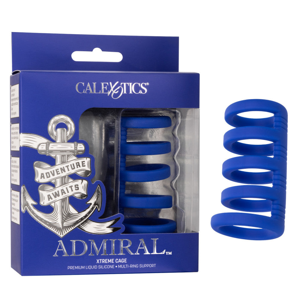 Silicone penis clamp Admiral Xtreme Cage