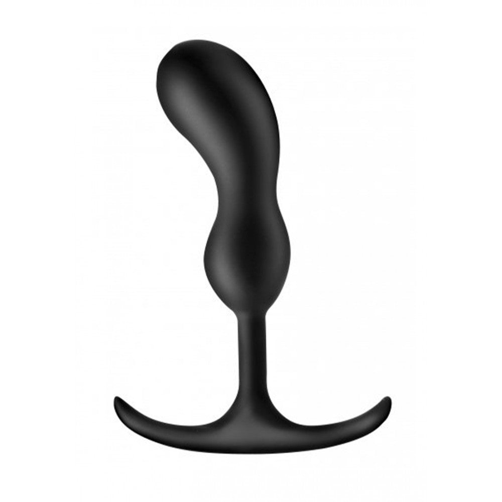 Silicone prostate stimulator with built-in weights Heavy Hitters