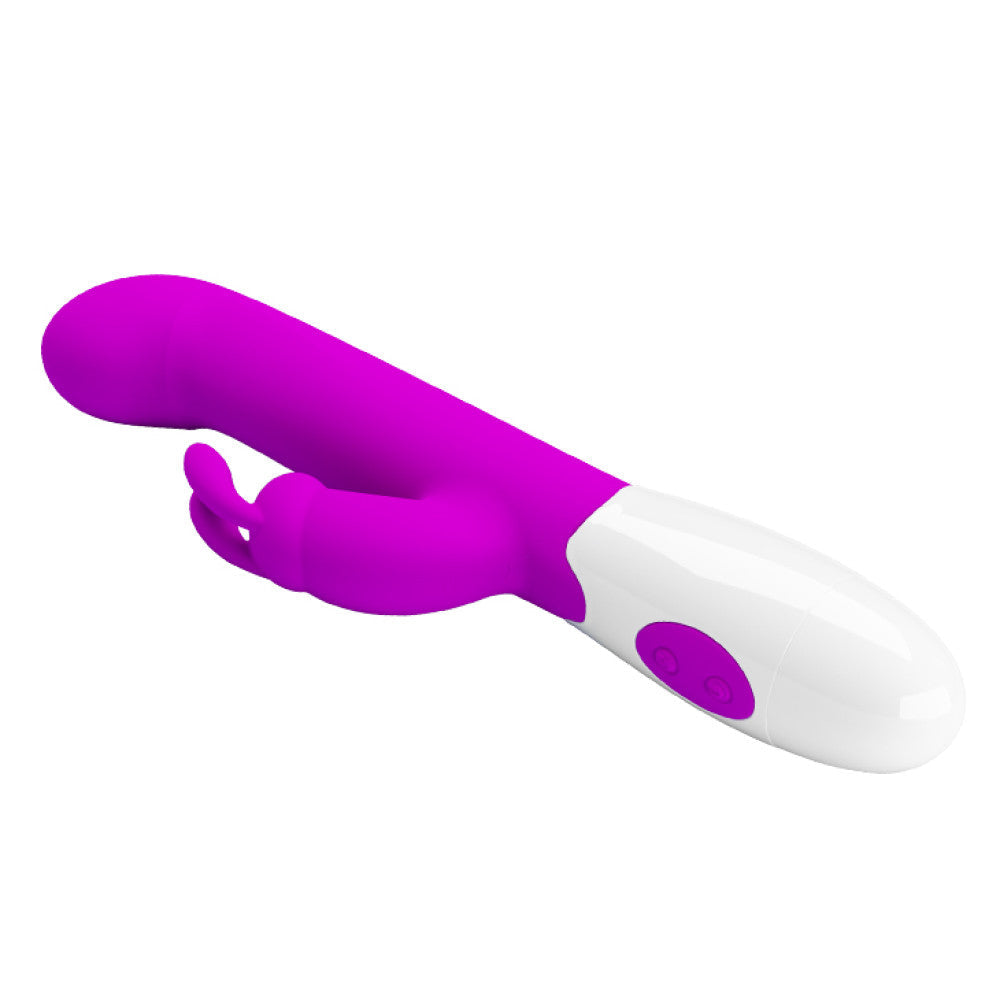 Silicone rabbit vibrator with two motors Pretty Love Centaur