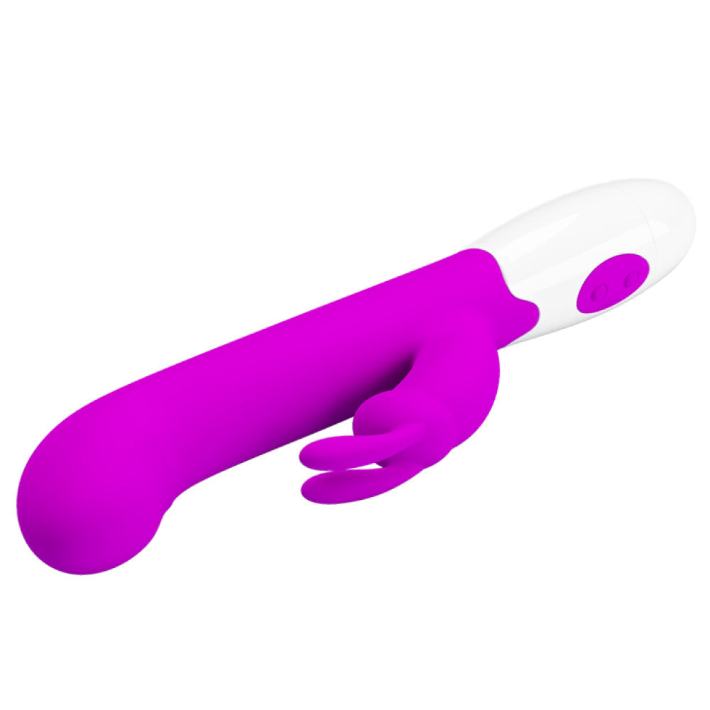 Silicone rabbit vibrator with two motors Pretty Love Centaur