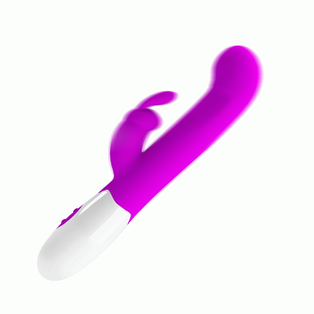 Silicone rabbit vibrator with two motors Pretty Love Centaur