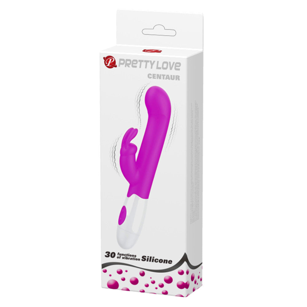 Silicone rabbit vibrator with two motors Pretty Love Centaur