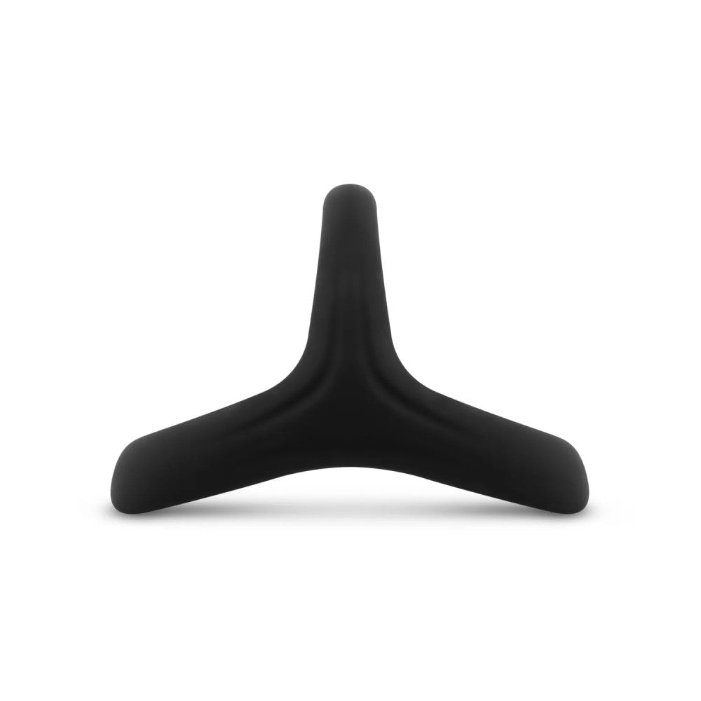 Silicone ring for penis and testicles Desire Ring black