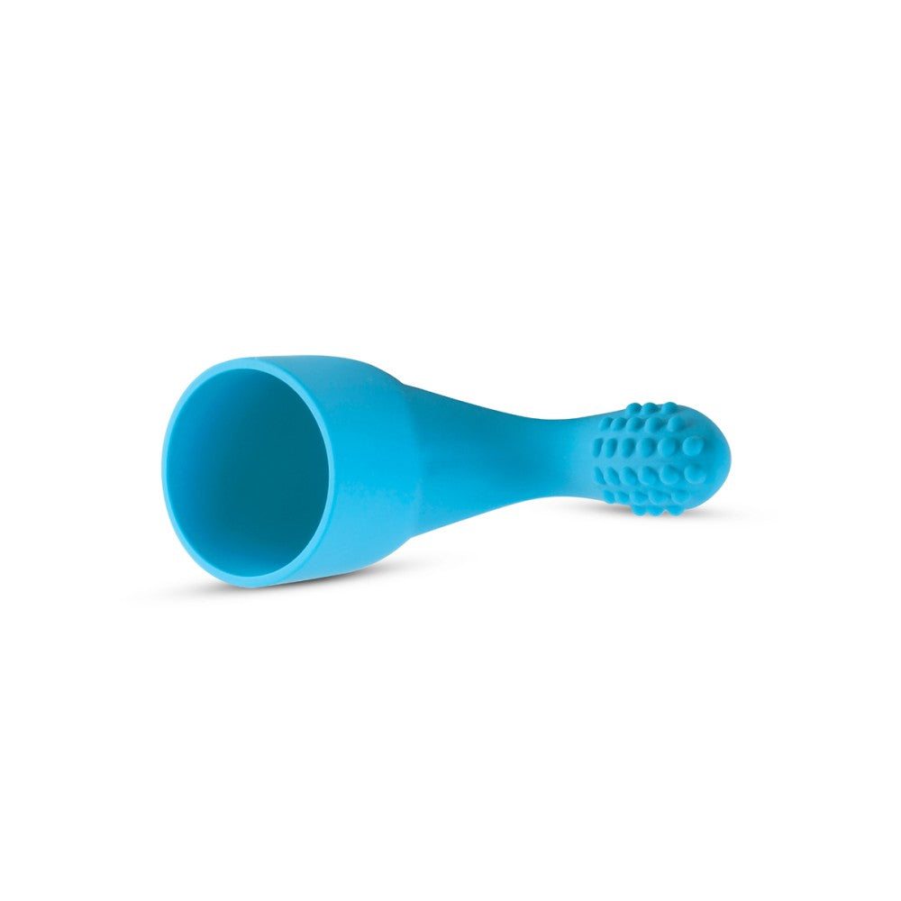 Silicone tip for Wand massagers G-spot blue