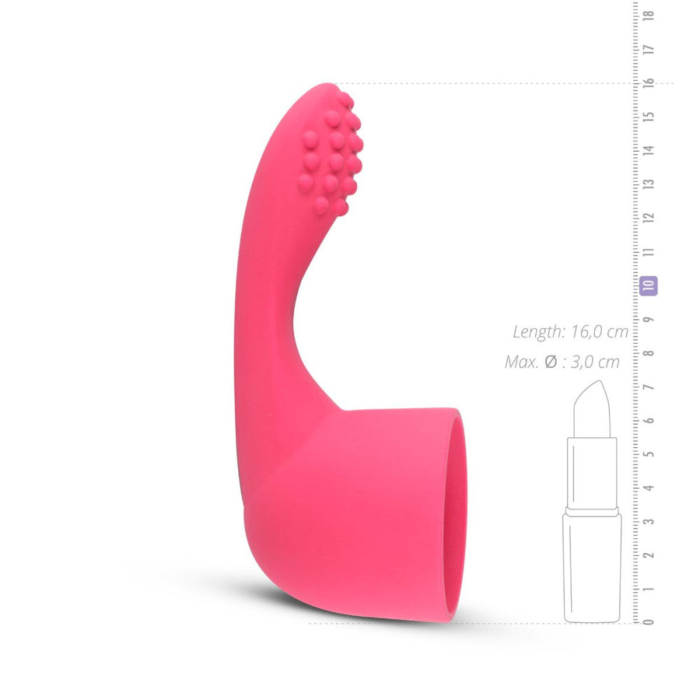 Silicone tip for Wand massagers G-spot pink