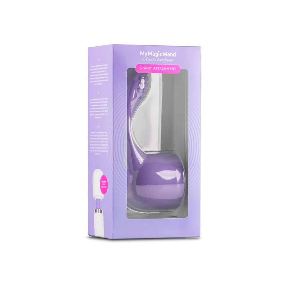 Silicone tip for Wand massagers G-spot purple