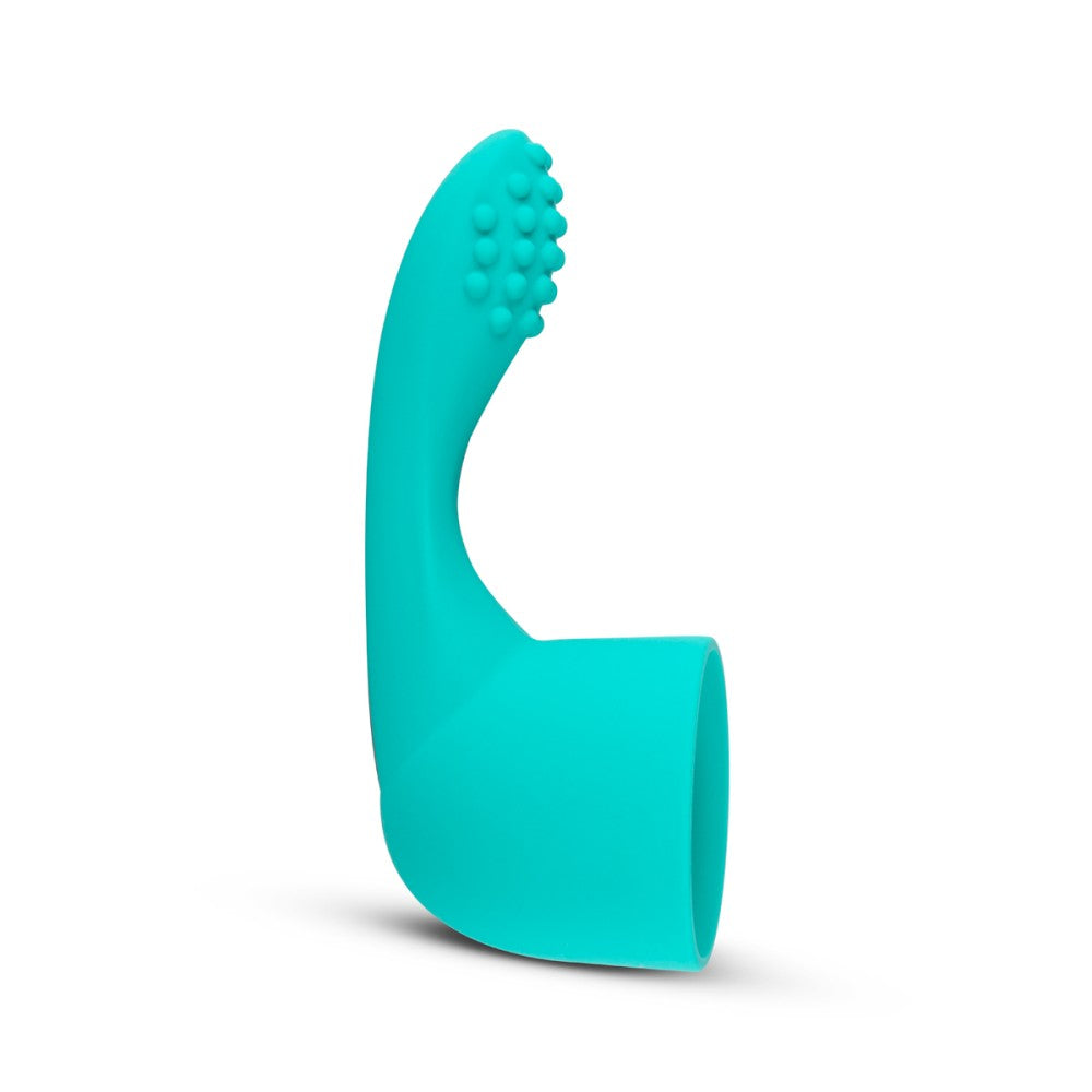 Silicone tip for Wand massagers G-spot turquoise