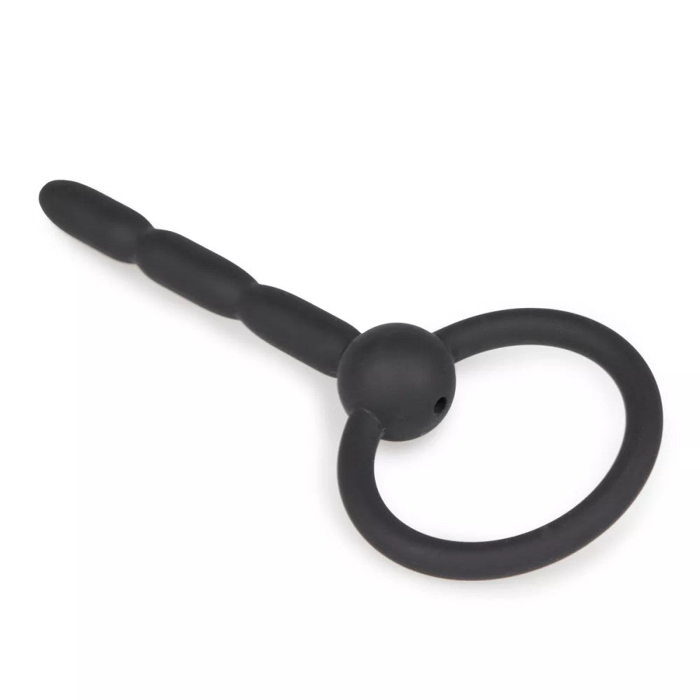 Sinner Ribbed Penis Plug Silicone Urethral Dilator