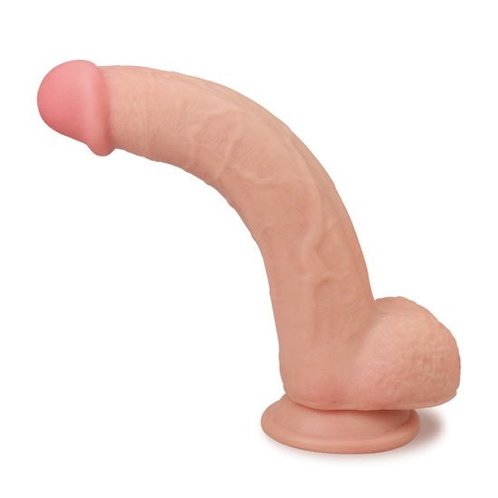 Skinlike Cock 8.5" Flexible Realistic Double Layer Cyber Leather Dildo