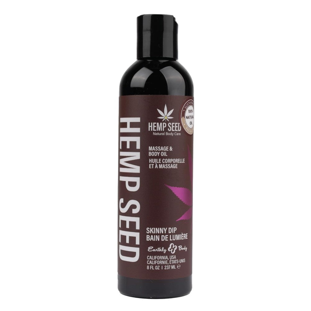 Skinny Dip Massage Oil with Hemp Seed 237 ml