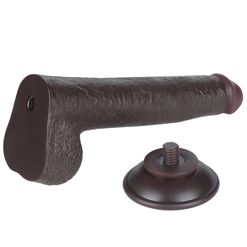 Sliding Skin Dong Dildo 9"