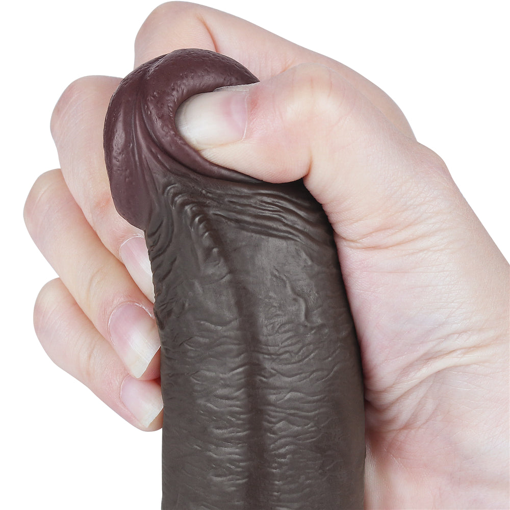 Sliding Skin Dong Dildo 9"