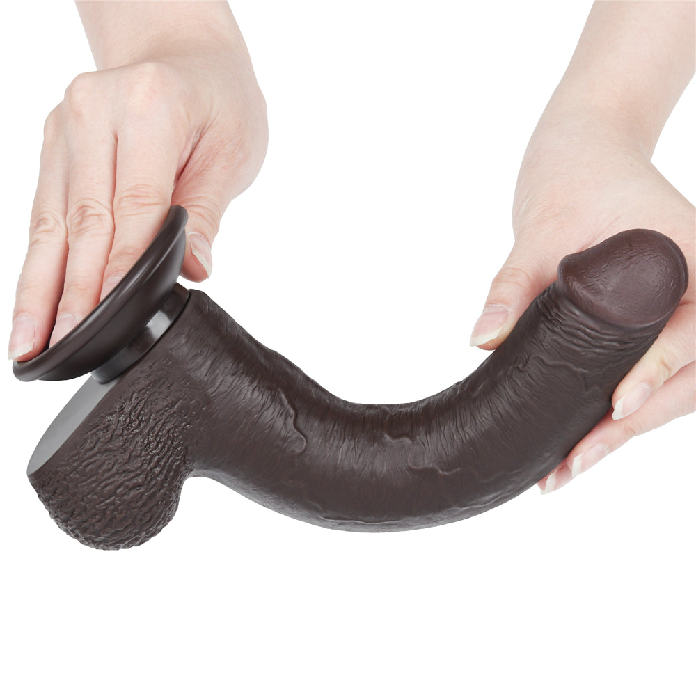 Sliding Skin Dong Dildo 9"