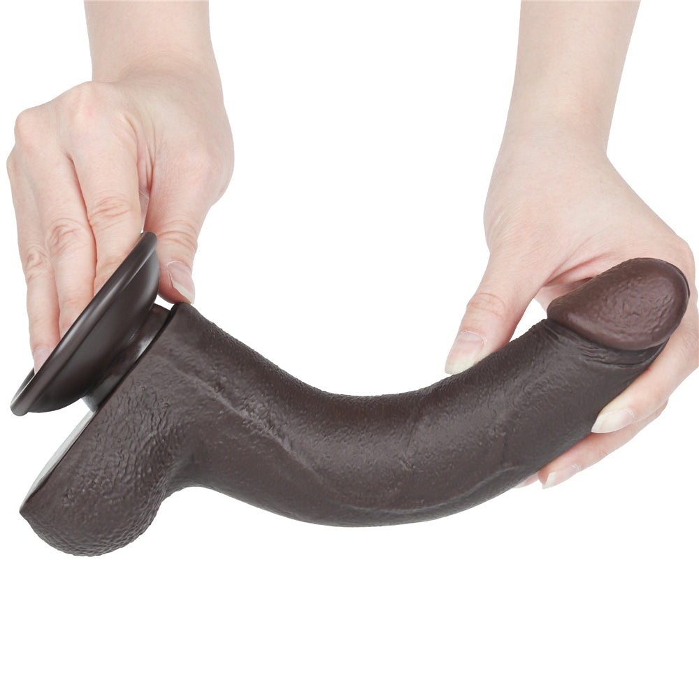 Sliding-skin Dong dildo 8.5"