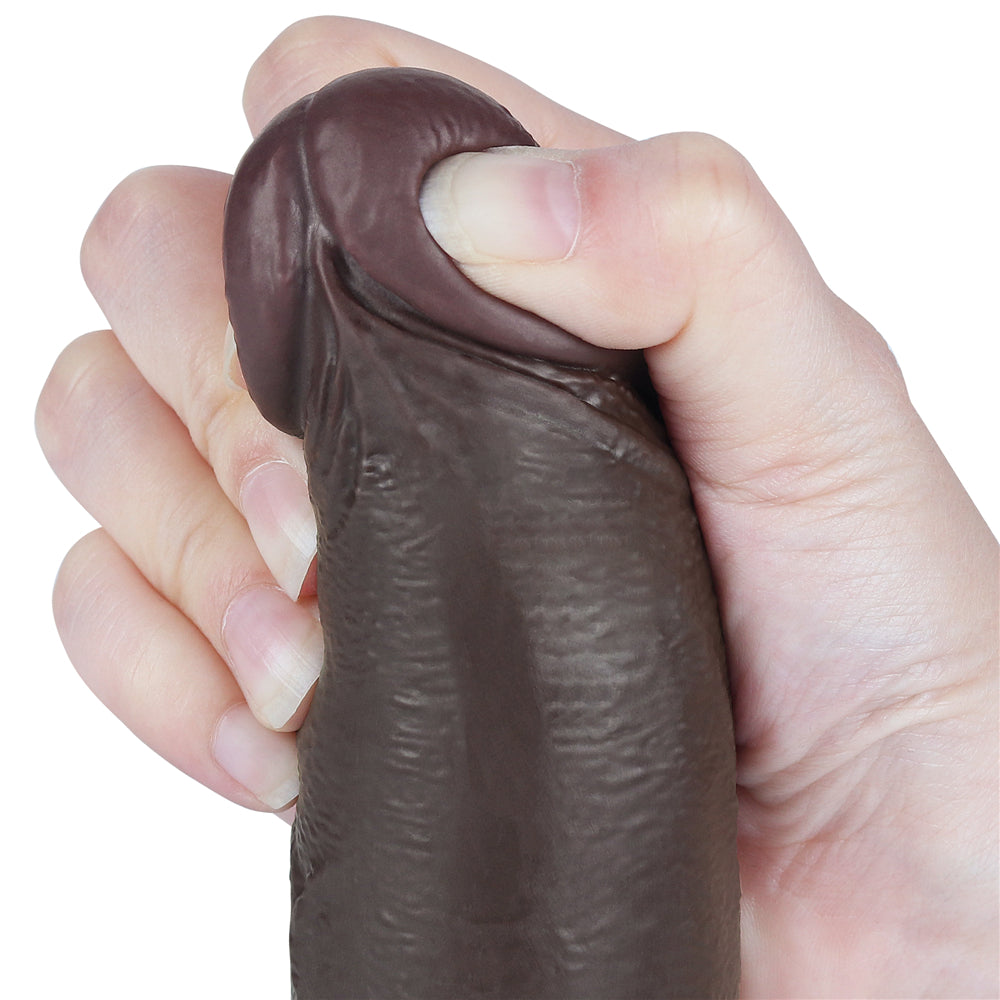 Sliding-skin Dong dildo 8.5"