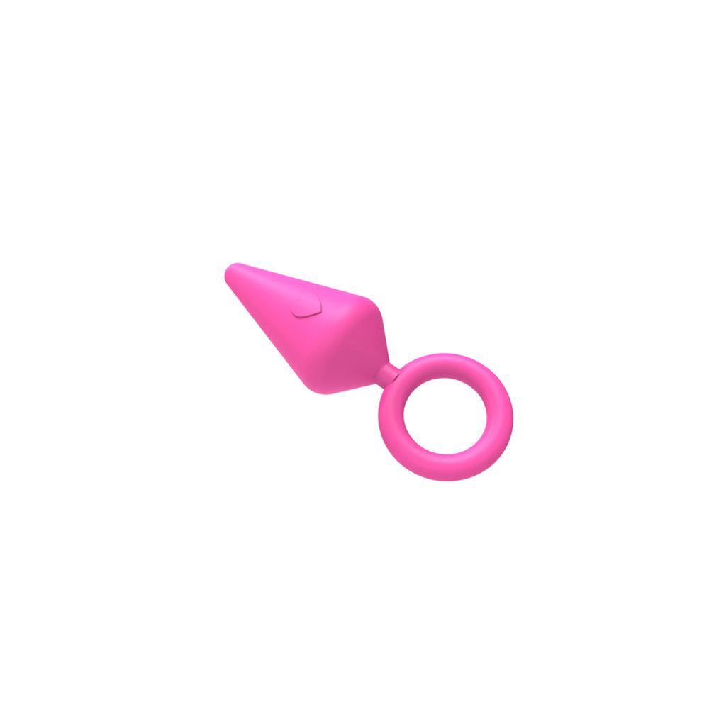 Candy Plug Sweet Small 100% Silicone Butt Plug Pink