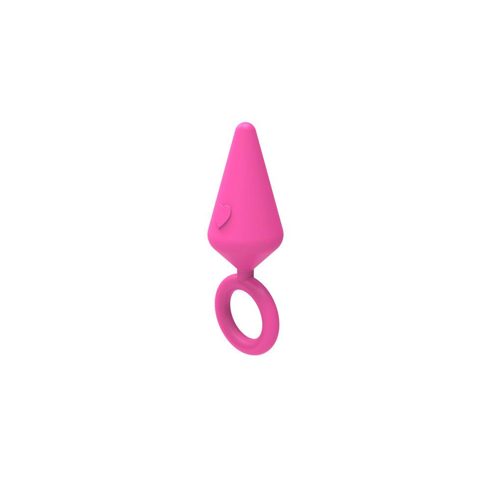 Candy Plug Sweet Small 100% Silicone Butt Plug Pink