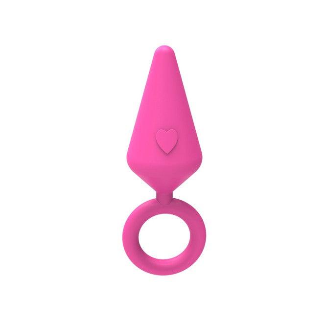 Candy Plug Sweet Small 100% Silicone Butt Plug Pink