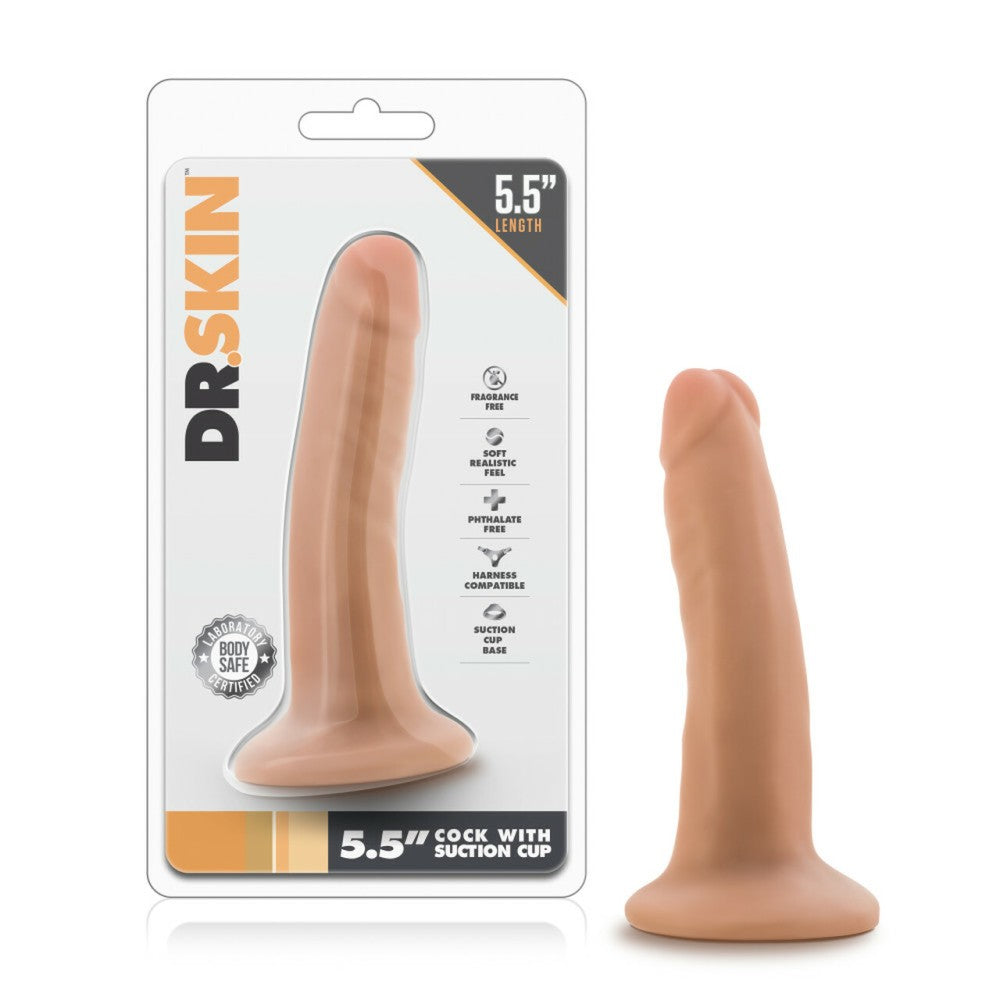 Small realistic dildo Dr. Skin 5.5"