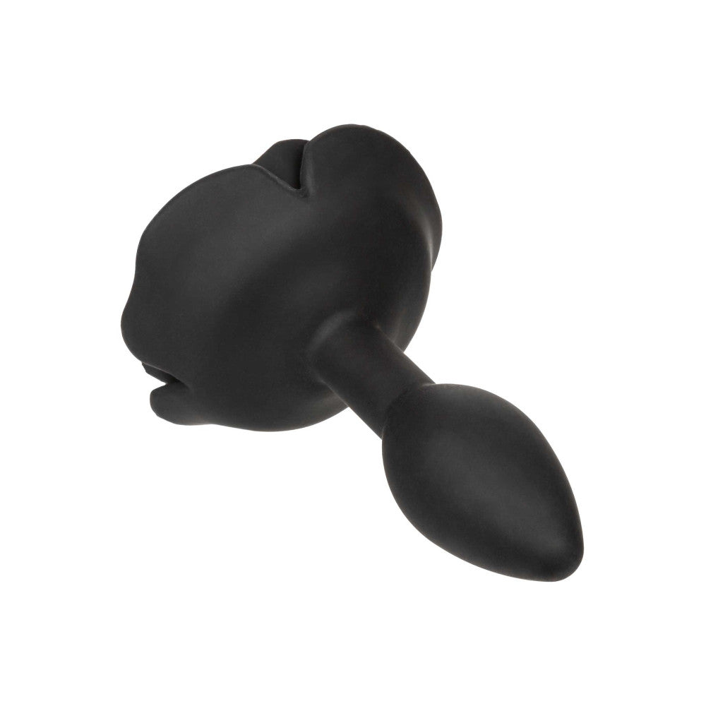 Small silicone butt plug rose Calexotics Forbidden black