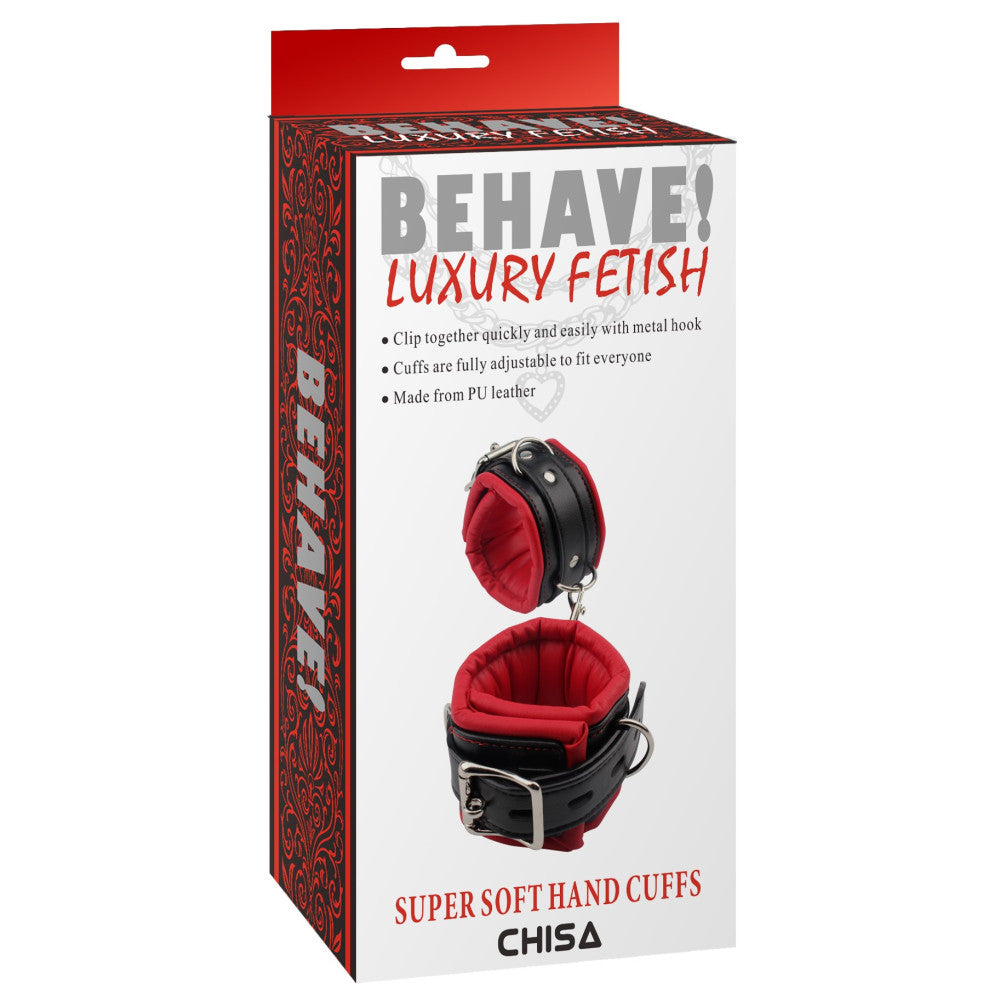 Soft Handcuffs Behave! Luxury Fetish