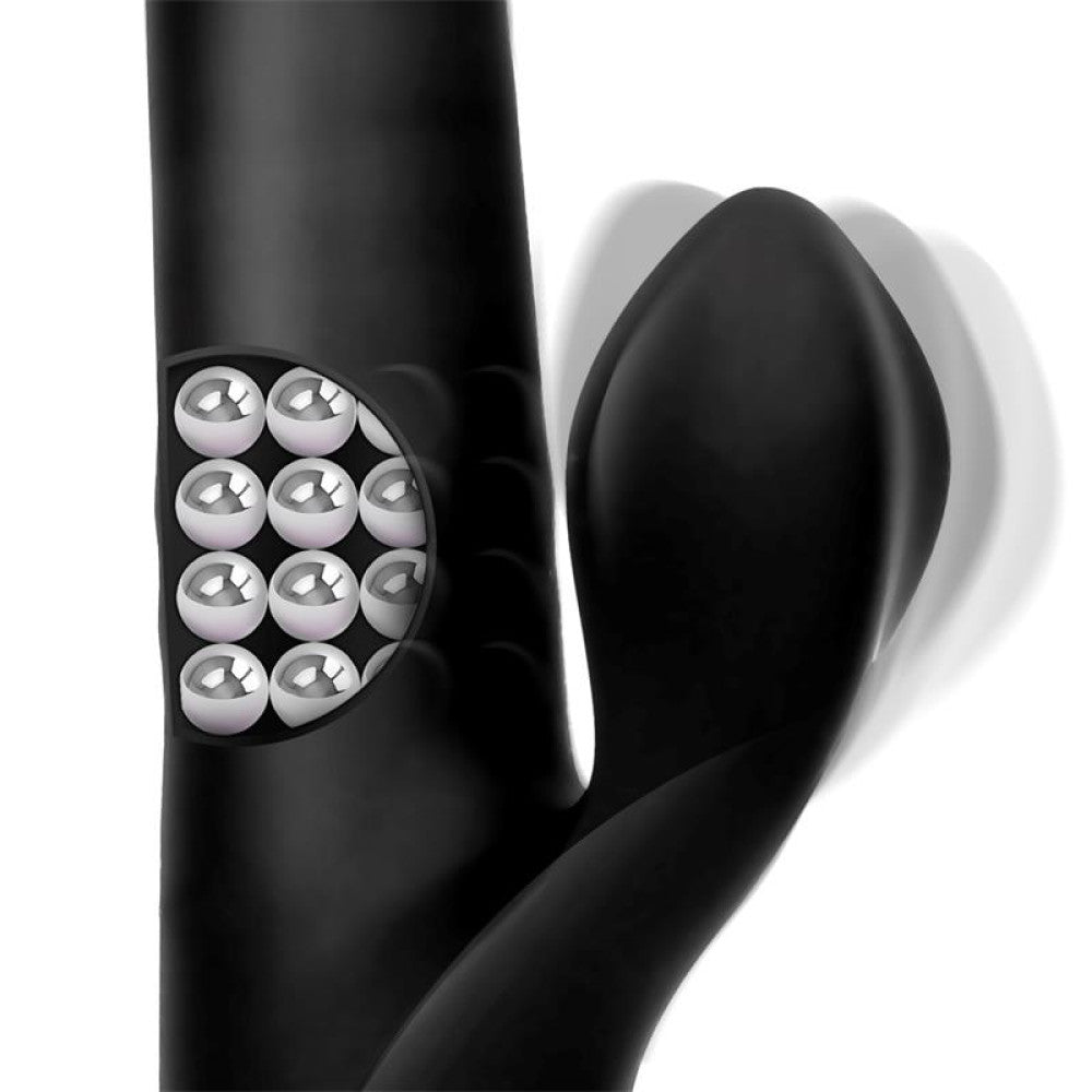 Squidy Reciprocating Beaded Rabbit Vibrator